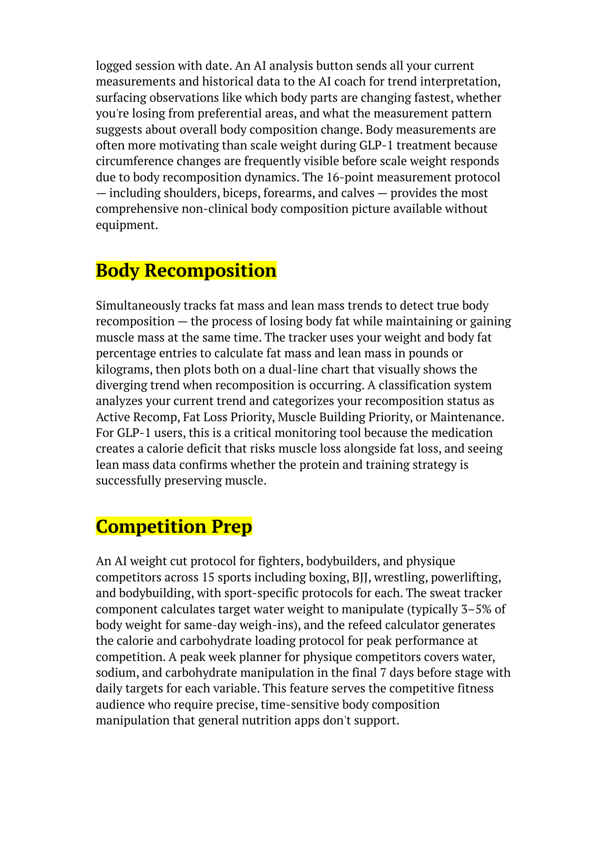 All Features Guide โ Analytics & Progress